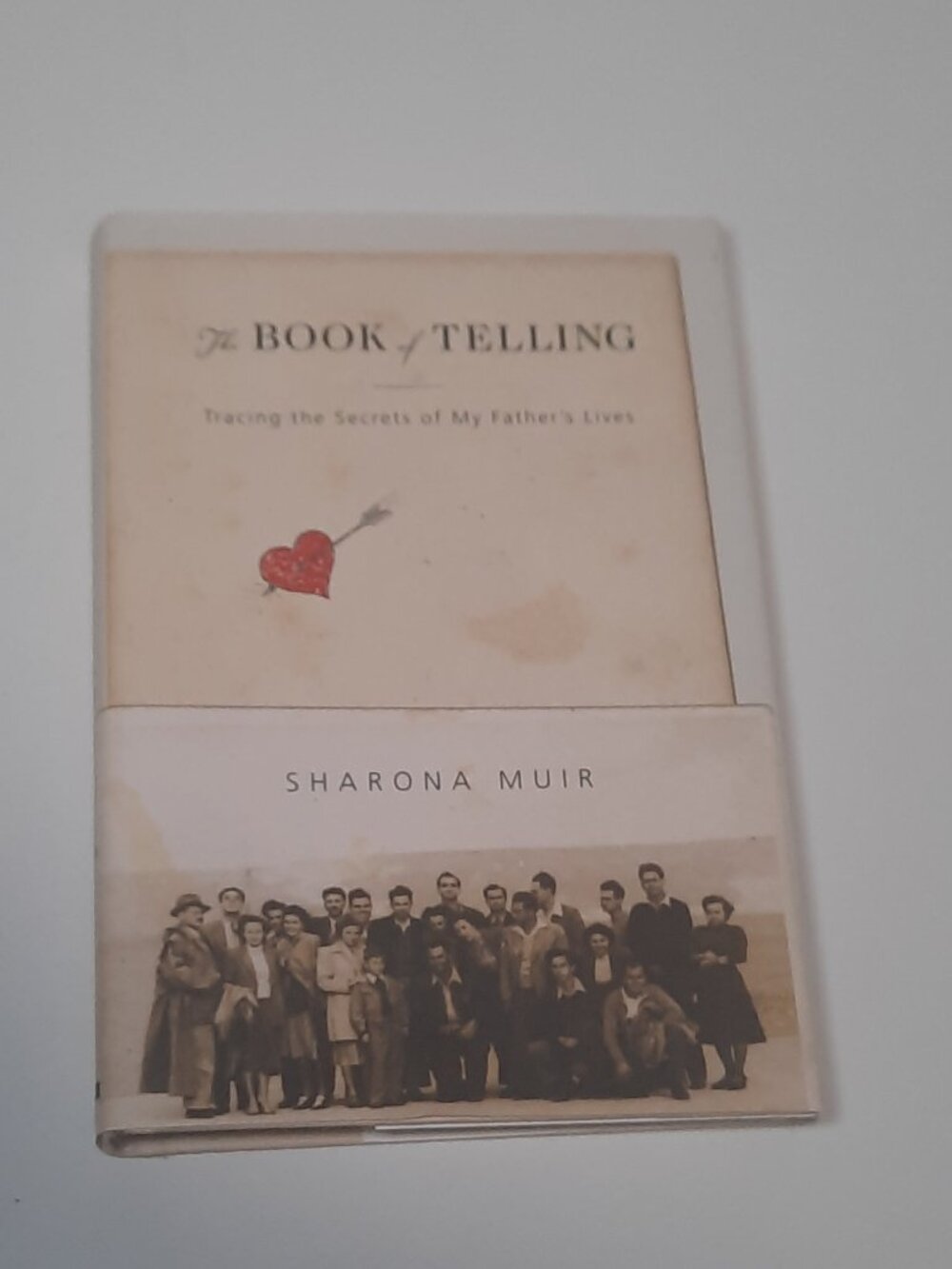 The Book of Telling Sharona Muir Signed 1st Edition 1st Printing Hardcover 2005